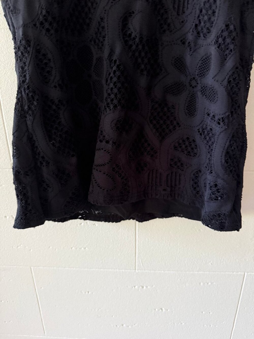 Ariane | Y2K Black Lace Flower Camisole | Whimsy Fairycore Goth | Small - Picture 10 of 10